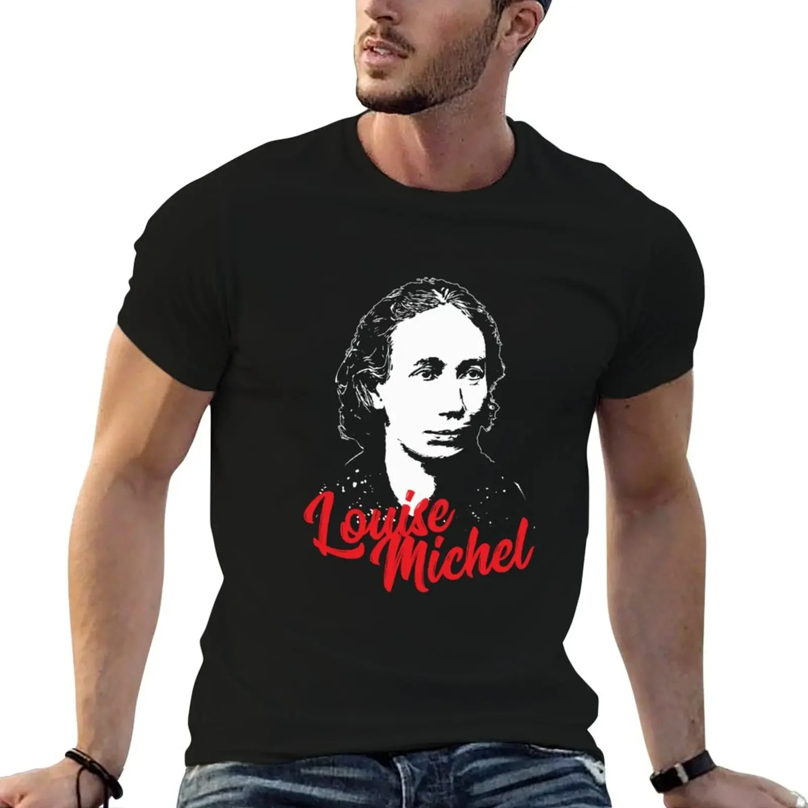 Louise Michel T-Shirt football t shirt anime t shirts mens cotton t shirts