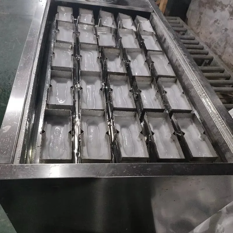 Customized Heavy 20 Ton Commercial Ice Block Making Machine Block Ice Bag Maker High Capacity for Food Processing Plant Catering