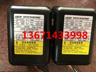 2025 LECIP(L068488) Transformador de encendido Transformador de encendido 1x10KV para quemador de caldera marina a gasóleo