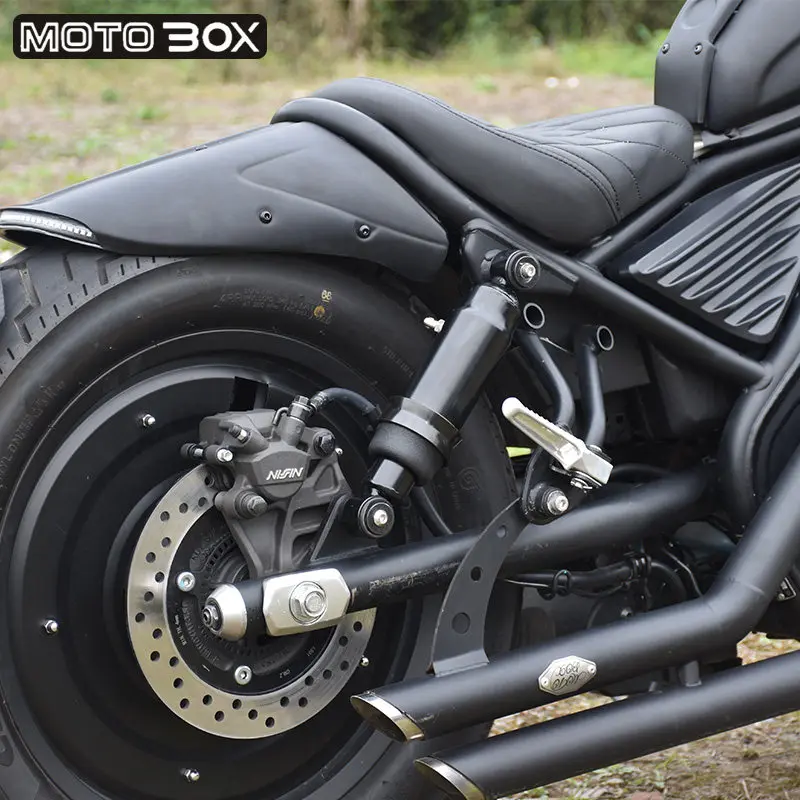 【Premium】For CM300/500 modified pneumatic lifting shock absorber air suspension Black Warrior style motorcycle shock absorber ac