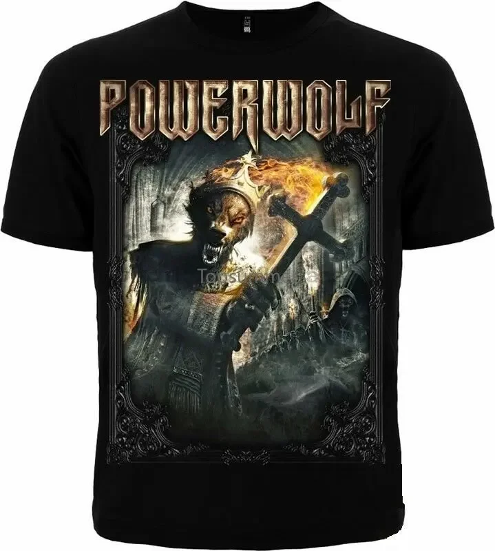 T-Shirt Powerwolf Preachers Of The Night. Metal Is Religion. Different Size!!