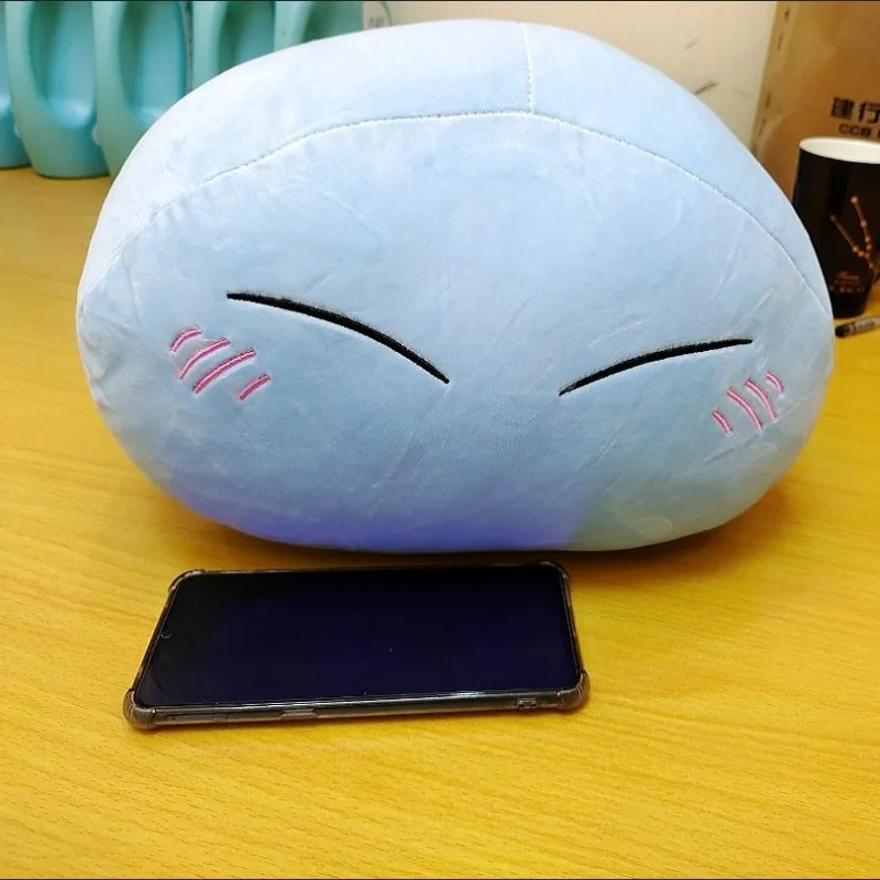 Rimuru Randapparatuur Slime Kussen Kussen Demon Lord Cute Lord Dango Ronde Pluche Bal Anime Pluche Pop Collectie Speelgoed Cadeau