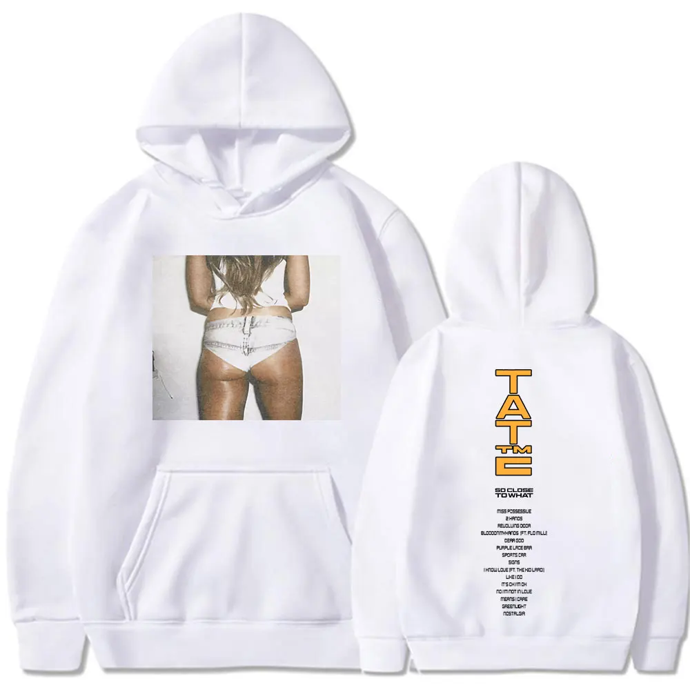 Tate McRae So Close To What 2025 Album Hoodies Men Women Clothing Fashion Hip Hop Hooded Sweatshirts Aesthetic Oversized Hoodie