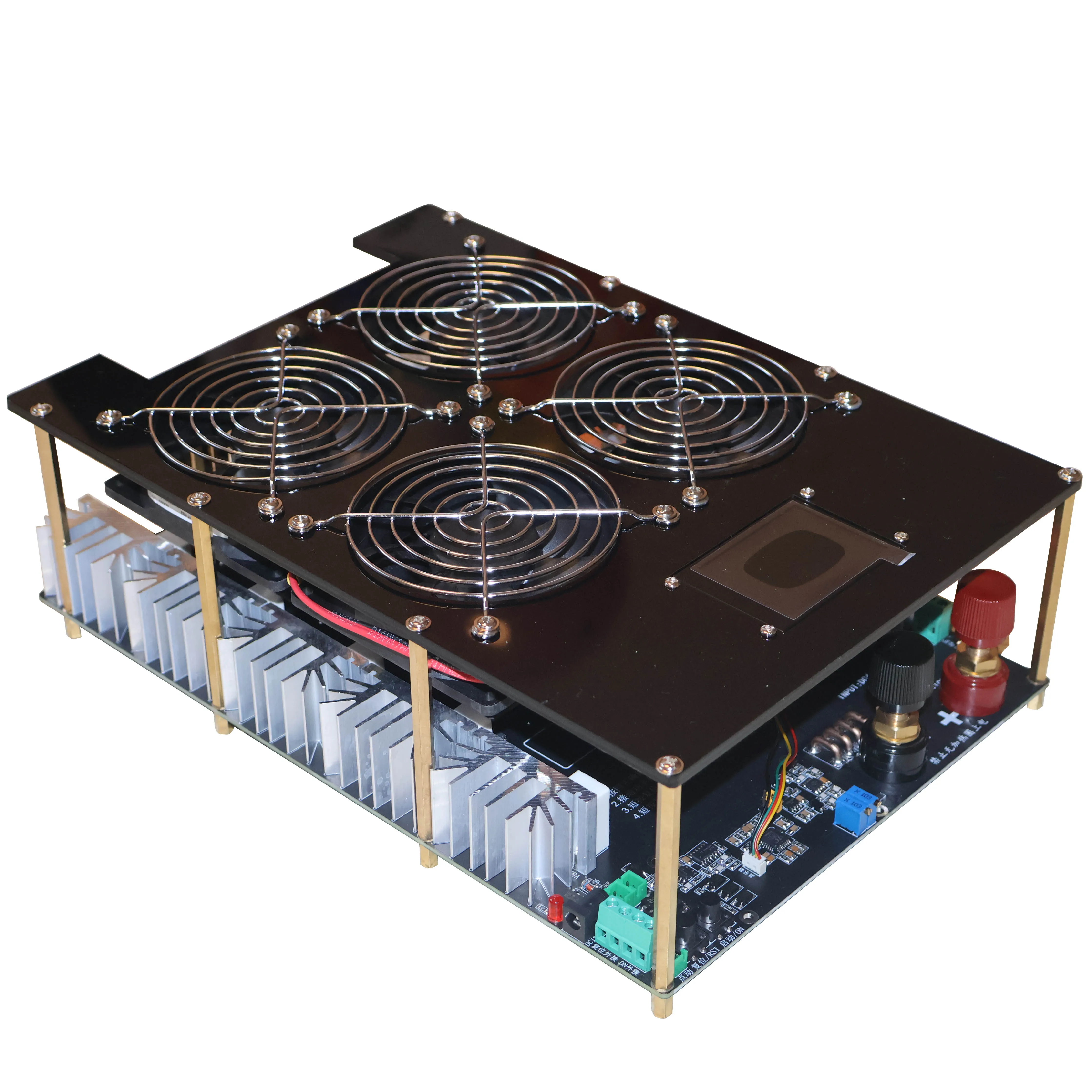 5000W Induction Heater 5KW Induction Heating Machine With Electric Energy Meter 150ML Crucible DC 48V 3000W Power Supply