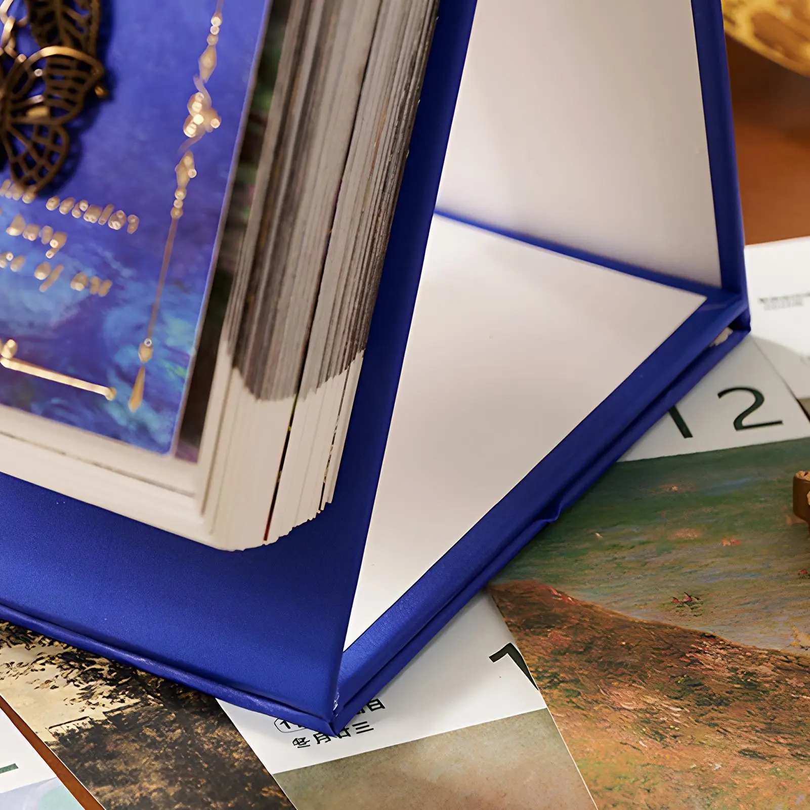 

Calendar For Desk 2026 Oil Painting Schedule Planner Standing Calendar For Family School Classroom Workplace Kitchen Study Room