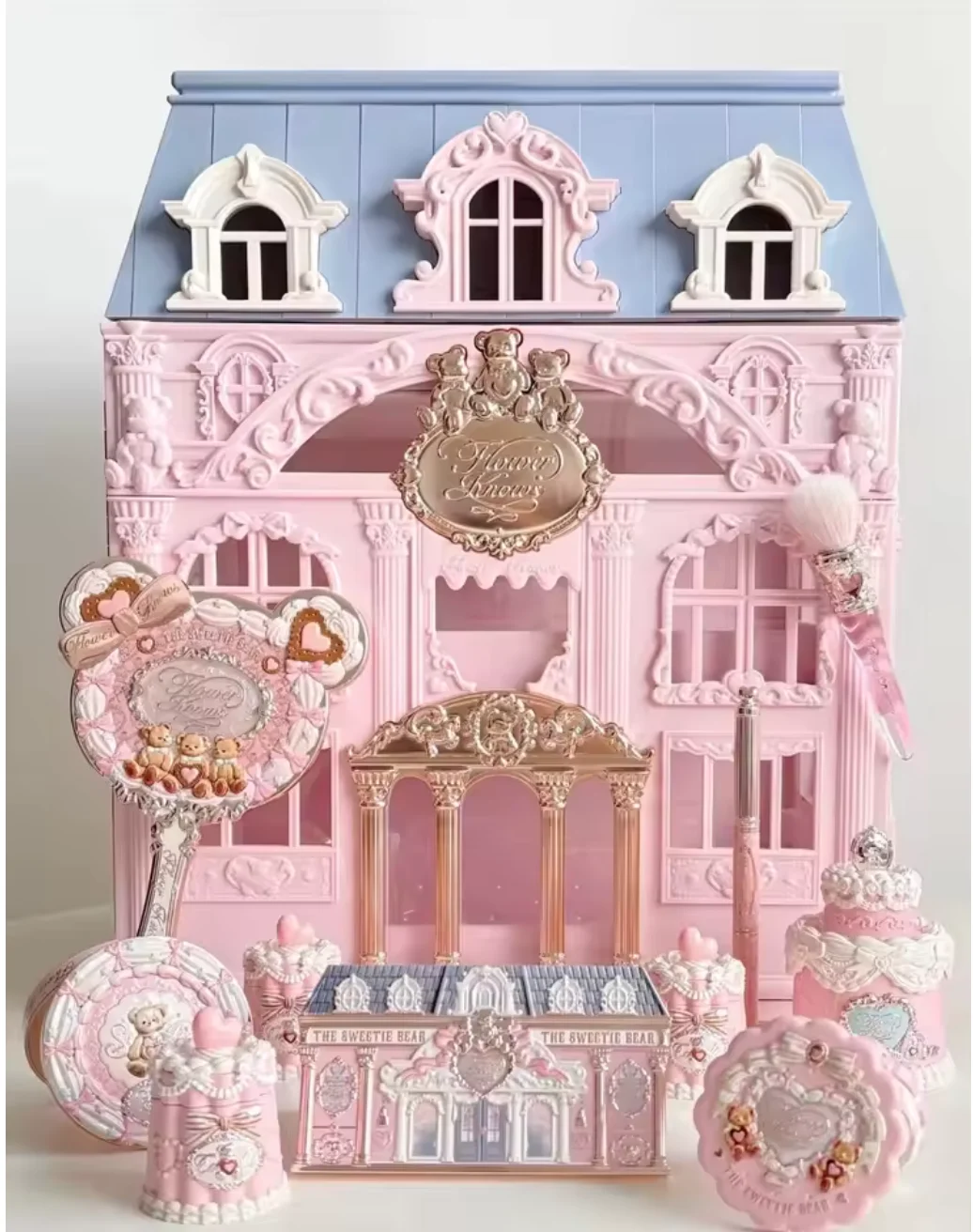 Flower Knows Flower Knows The Sweetie Bear Collection  large gift box empty box storage box Without Makeup