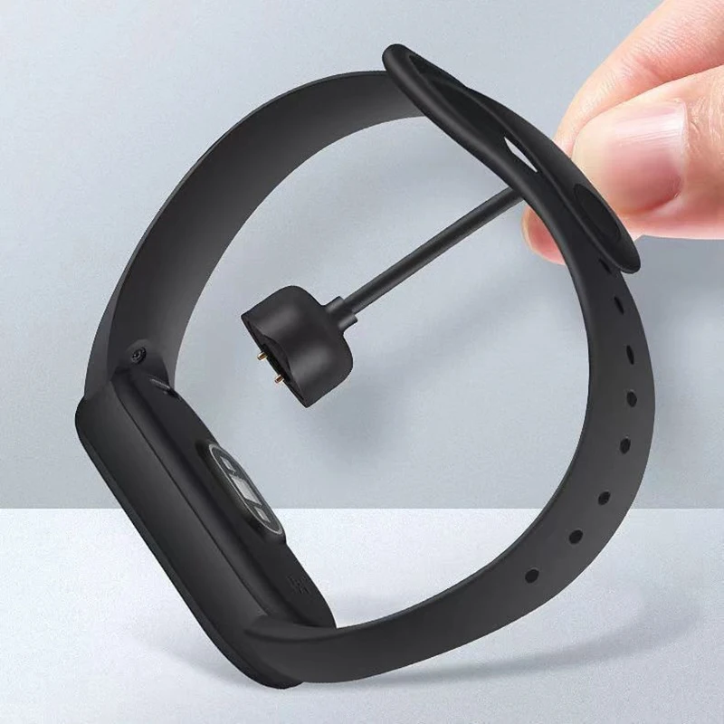 Kabel pengisi daya magnetik untuk Xiaomi Mi Band 5 6 7 NFC pengisian daya pengganti kabel pengisi daya USB untuk Mi Band 5 6 7 pengisi daya gelang pintar