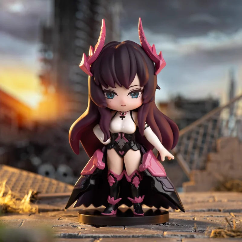 متوفر في المخزون Nikke: آلهة النصر مجموعة الجنة سلسلة صندوق أعمى زخرفة يدوية لعبة شخصيات الحركة الهدايا