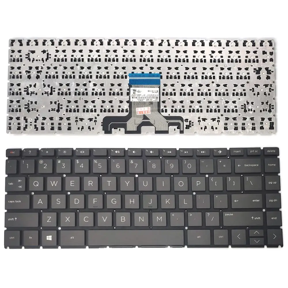 

New For HP Pavilion x360 14m-cd0001dx 14m-cd0003dx 14m-cd0005dx 14m-cd0006dx Laptop Keyboard Black US