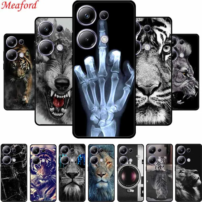 For Xiaomi Redmi Note 13 Pro 4G Back Cover Case 6.67