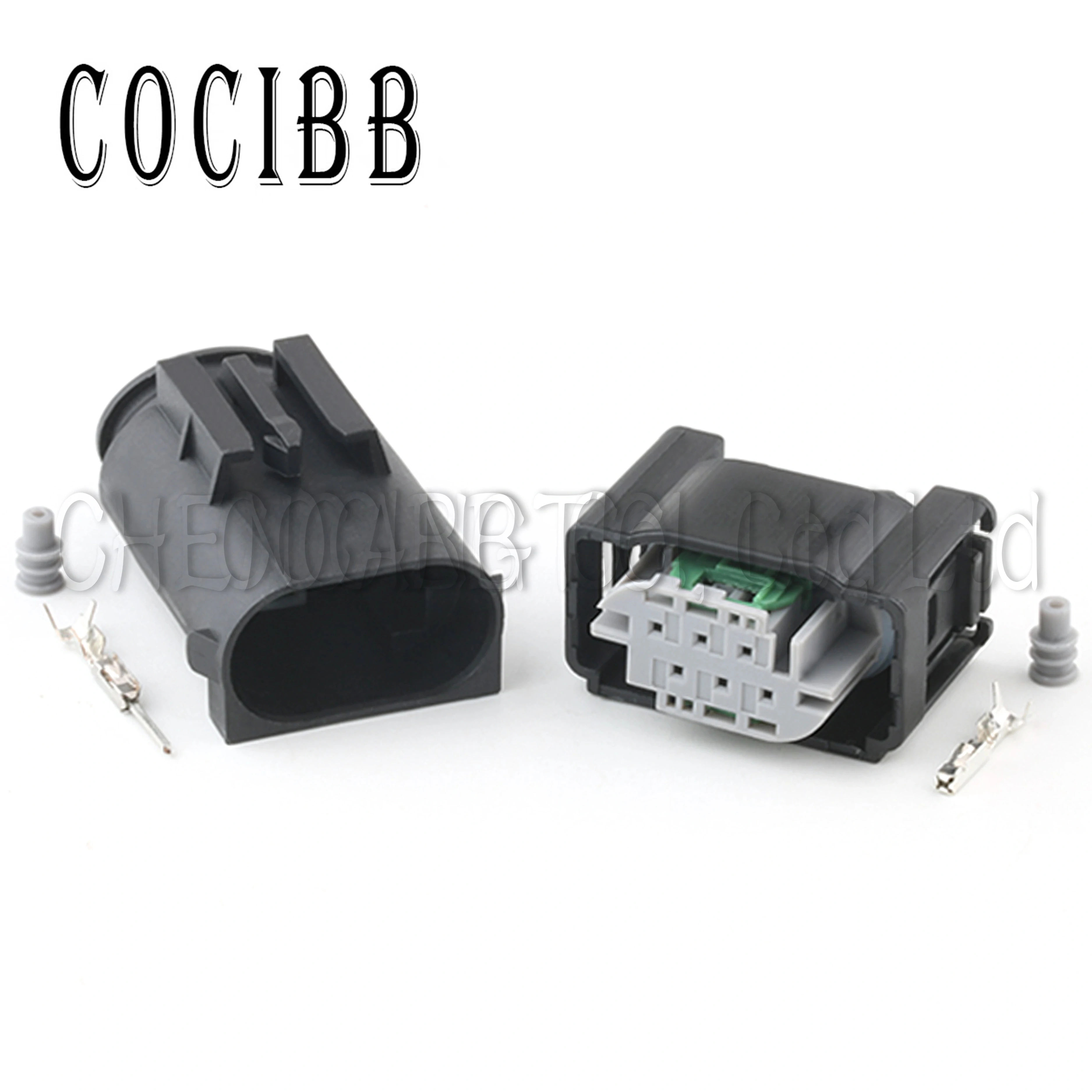 

1 Set 6 Pin 0.6 MM Car Accelerator Pedal Connector Male Female Throttle Valve Sensor Plug For BENZ BMW 2-967616-1 1-967587-3