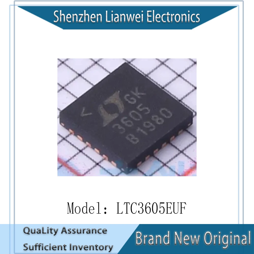 

100% New Original LTC3605EUF 3605 LTC3605 IC Chipset QFN-24