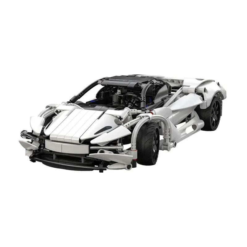 Technical MOC Storm Sports Car Super RC Racing Car Sportscar Supercar Hypercar Model 402PCS Building Blocks Brick Puzzle Toys