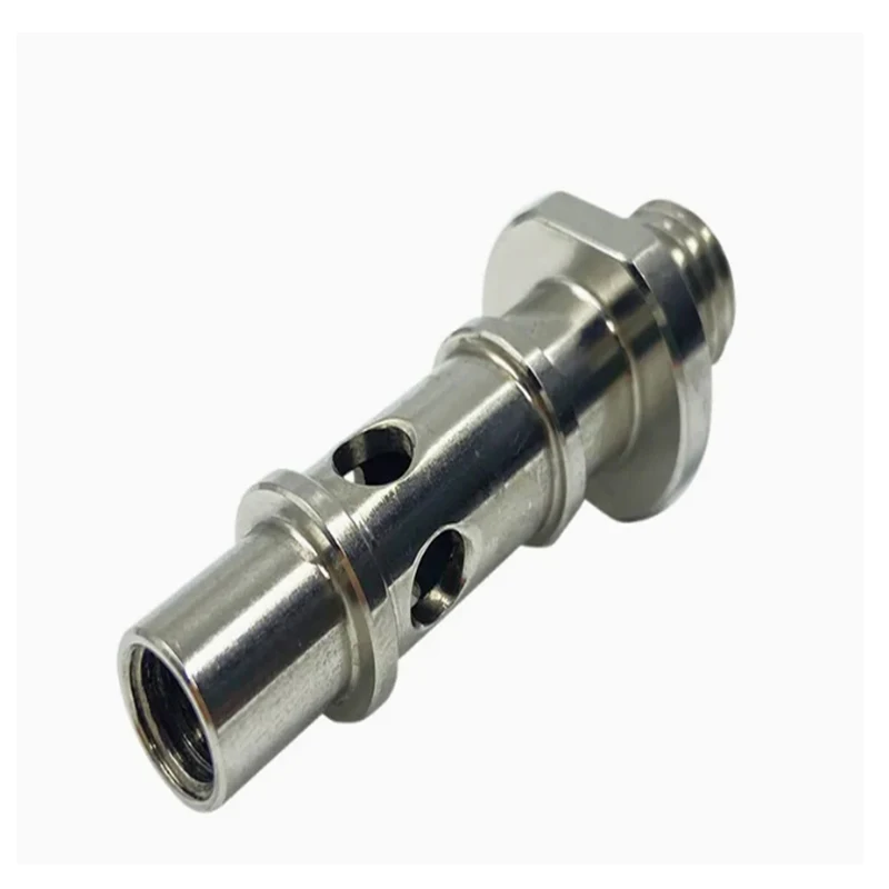 CNC Processing of Precision Stainless Steel, Aluminum Alloy Hydraulic Valve Cores or Pneumatic Connectors