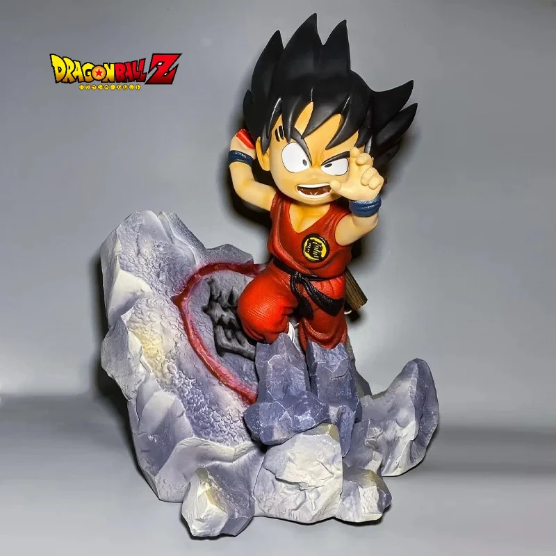 

New 56cm Dragon Ball Son Goku Extra Large DT Fighting Wukong PVC Model Ornament Animation Display Figure Birthday Gifts Toy Kids