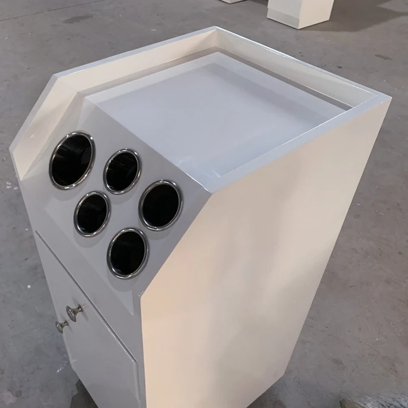 Toko Tukang Cukur Alat Kabinet Rak Meja Potong Salon Rambut