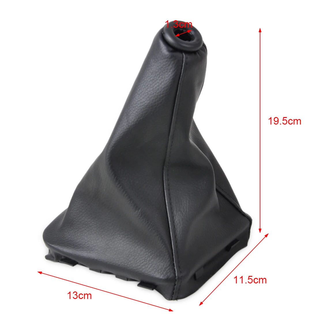 beler New Gear Stick Shift Knob  PU Leather Cover Boot Gaiter Fit for Hyundai Elantra Avante XD 2002 2003