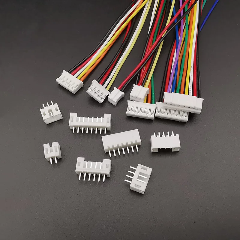 5Sets Mini Small Micro JST 2.0mm PH2.0 Male Female Connector 2/3/4/5/6/7/8-Pin Plug With Terminal Wires Cable Socket 26AWG