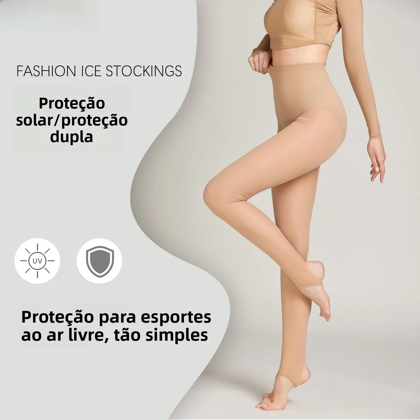 2026-new-women's-golf-sun-protection-tights-thin-natural-seamless-ice-sensation-uv-protection-breathable-lightweight-yoga-pants