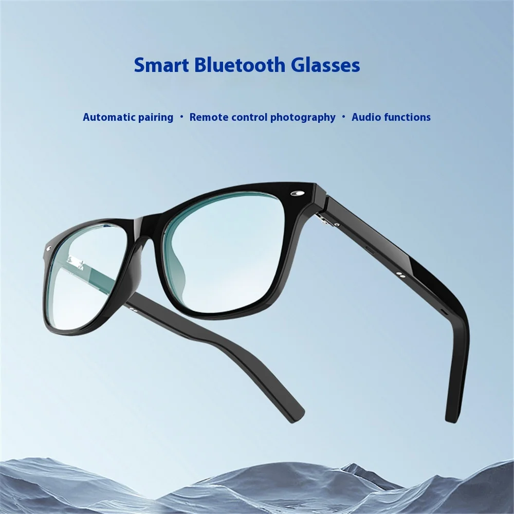

Voice Optical Lenses With Recipe Bluetooth Answering Blue Light Glasses for Man Music Sports Glasses Women Lens Men Sunglasses