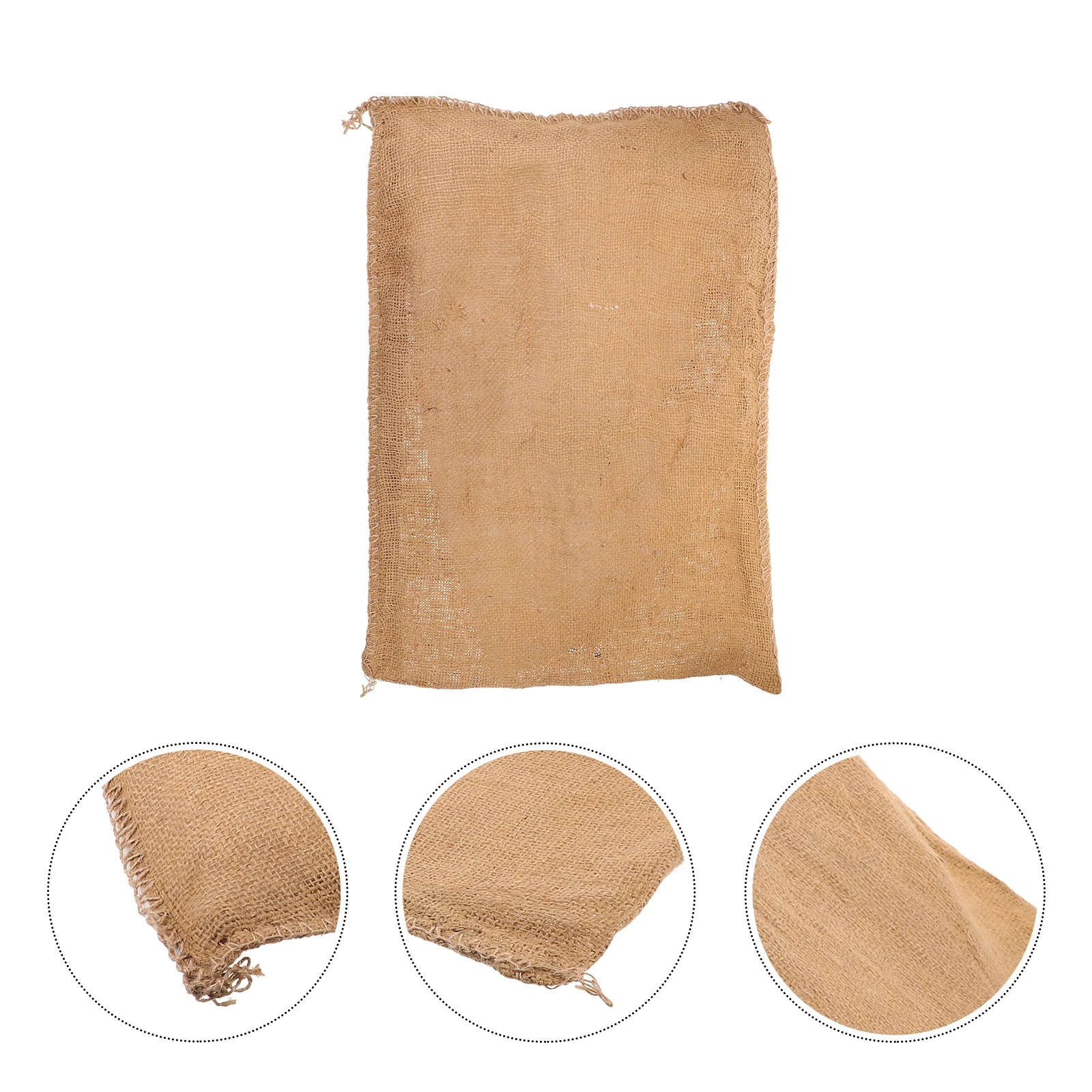 Reusable Absorbent Flood Prevention Barriers Water Activated Sandbags for Home Quick Expansion Hemp Rope Barrier Hurricane Rain
