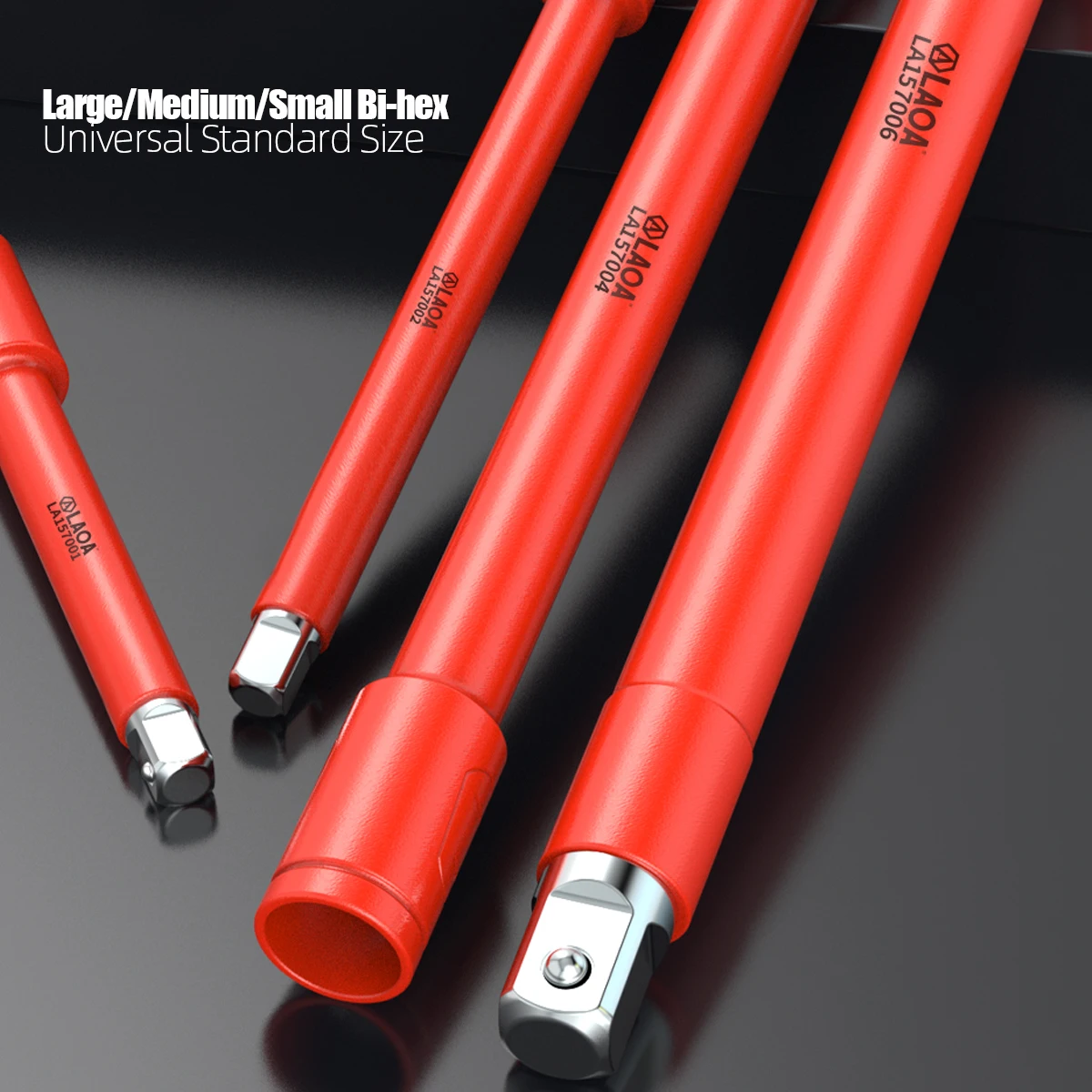 

Изолированный удлинитель LAOA, термостойкая нескользящая ручка, сверхмощный диаметр 3/8 мм, идеально подходит для механиков