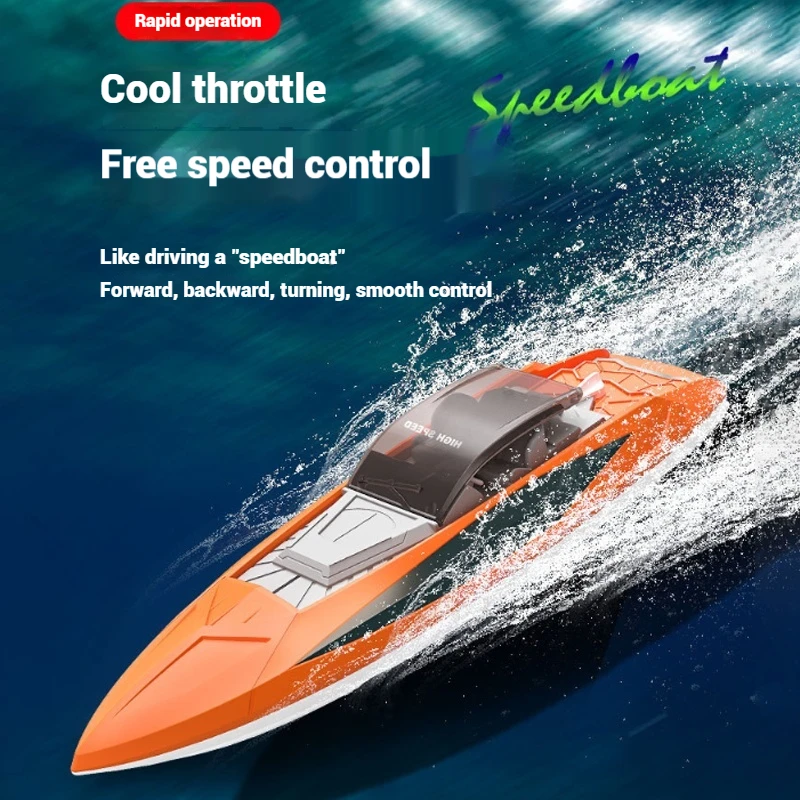 Nowy Letni Łódź RC Zdalnie Sterowana Szybka Jacht Elektryczny Wysokiej Mocy Model Ładujący Prezent Zabawka