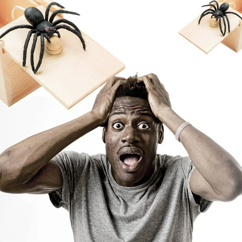 Spider Box Prank Toy Gag Gift, Funny Birthday Gifts for Men and Women, Surprise Gifts for, Husband, Daughter, Son, Dad or Wife