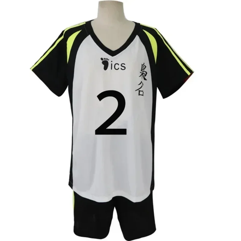 Disfraz de Haikyuu, uniforme de la Academia Fukurodani, Akaashi Keiji Koutarou Bokuto, camiseta de voleibol, ropa deportiva