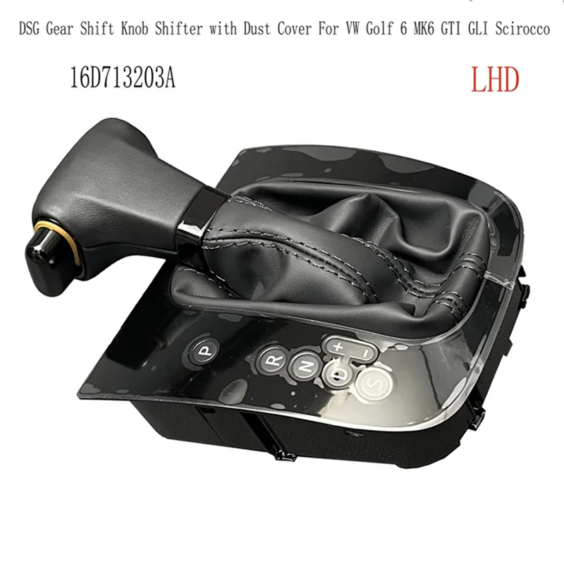 

Ручка переключения передач с пылезащитной крышкой 16D713203A DSG для VW Golf 6 MK6 GTI GLI Scirocco LHD