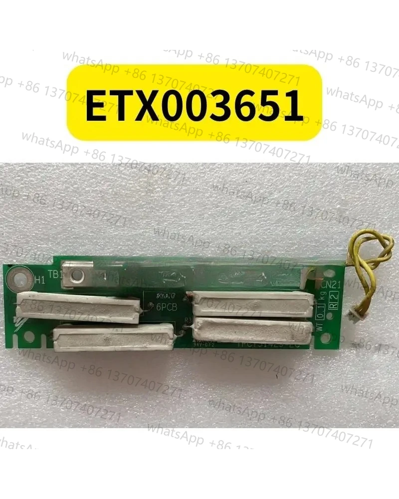 

Used ETX003651 tested ok
