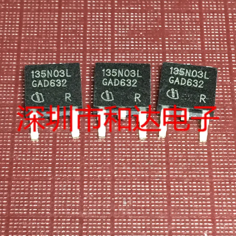 

20pcs orginal new 135N03L IPD135N03LG MOS field effect tube patch TO-252