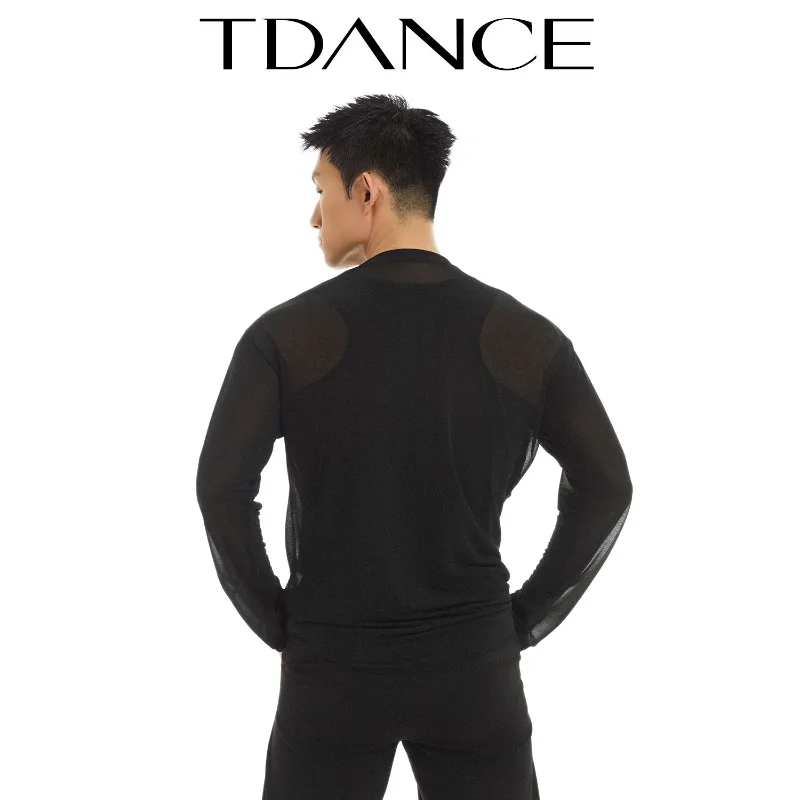 TDANCE – robe d'entraînement de danse latine personnalisée pour hommes et femmes, [couverture de fil], Performance empilée, légère, pour adultes, BS-30