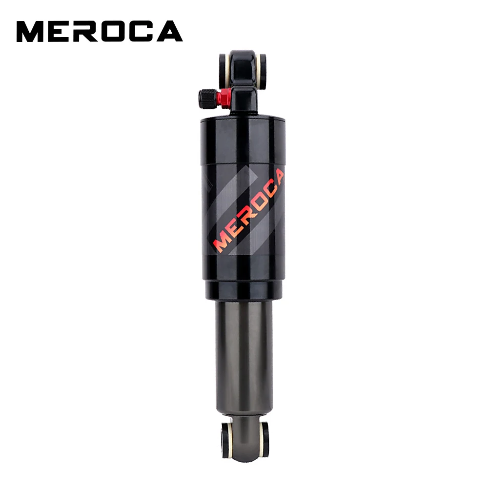 MEROCA Mountain Bike Air Shock Absorber 125mm/150mm/165mm/190mm/200mm Scooter Alloy MTB Folding Bicycle Rear Shock Cycling Parts