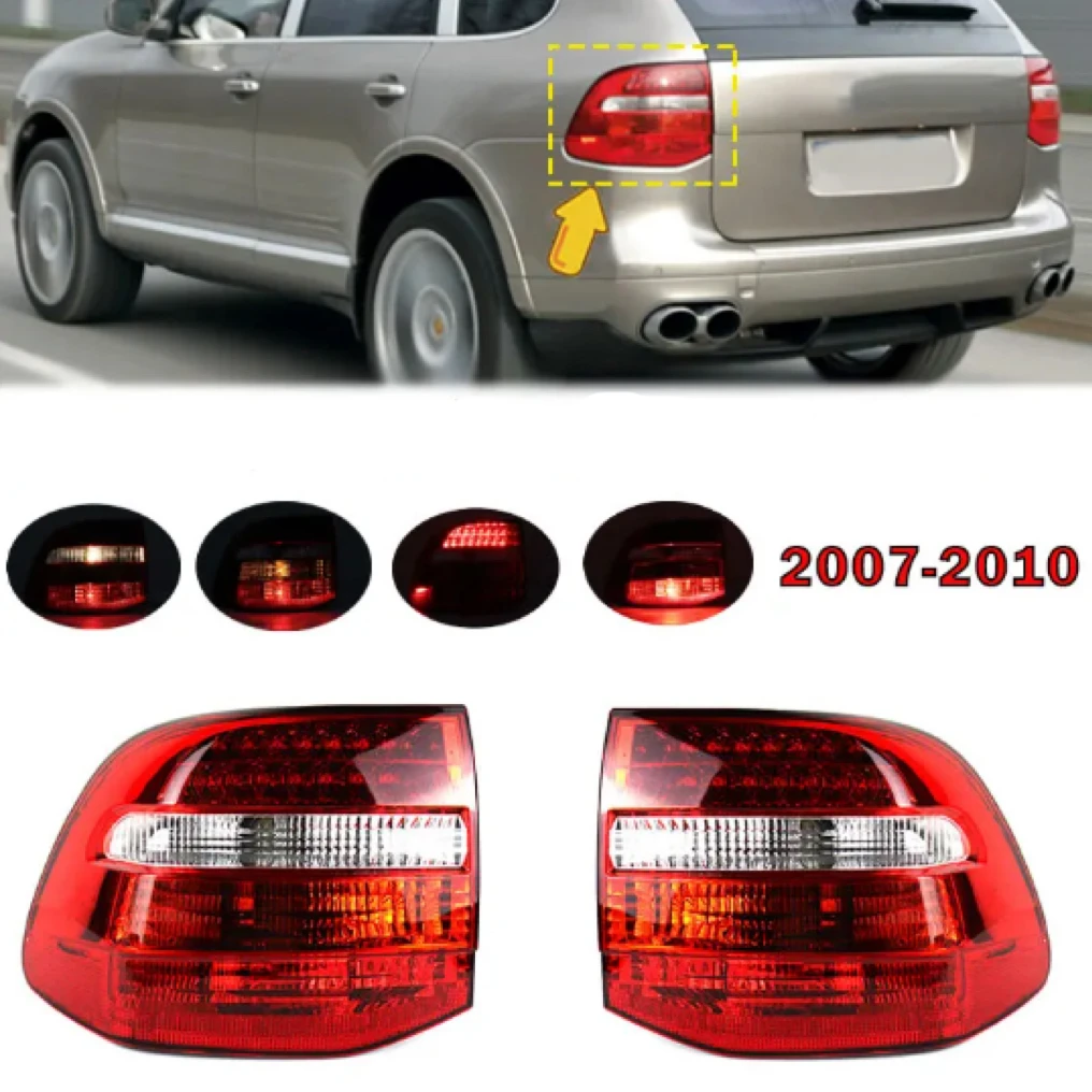

Suitable for Porsche Cayenne Taillights, Rear Bumper Mid Size Taillights 95563148701 95563148801