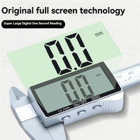 Electronic Digital Display Vernier Caliper Inch/Metric Conversion 6Inch 0-150Mm Full-Screen Caliper Measurement Tool-AT64