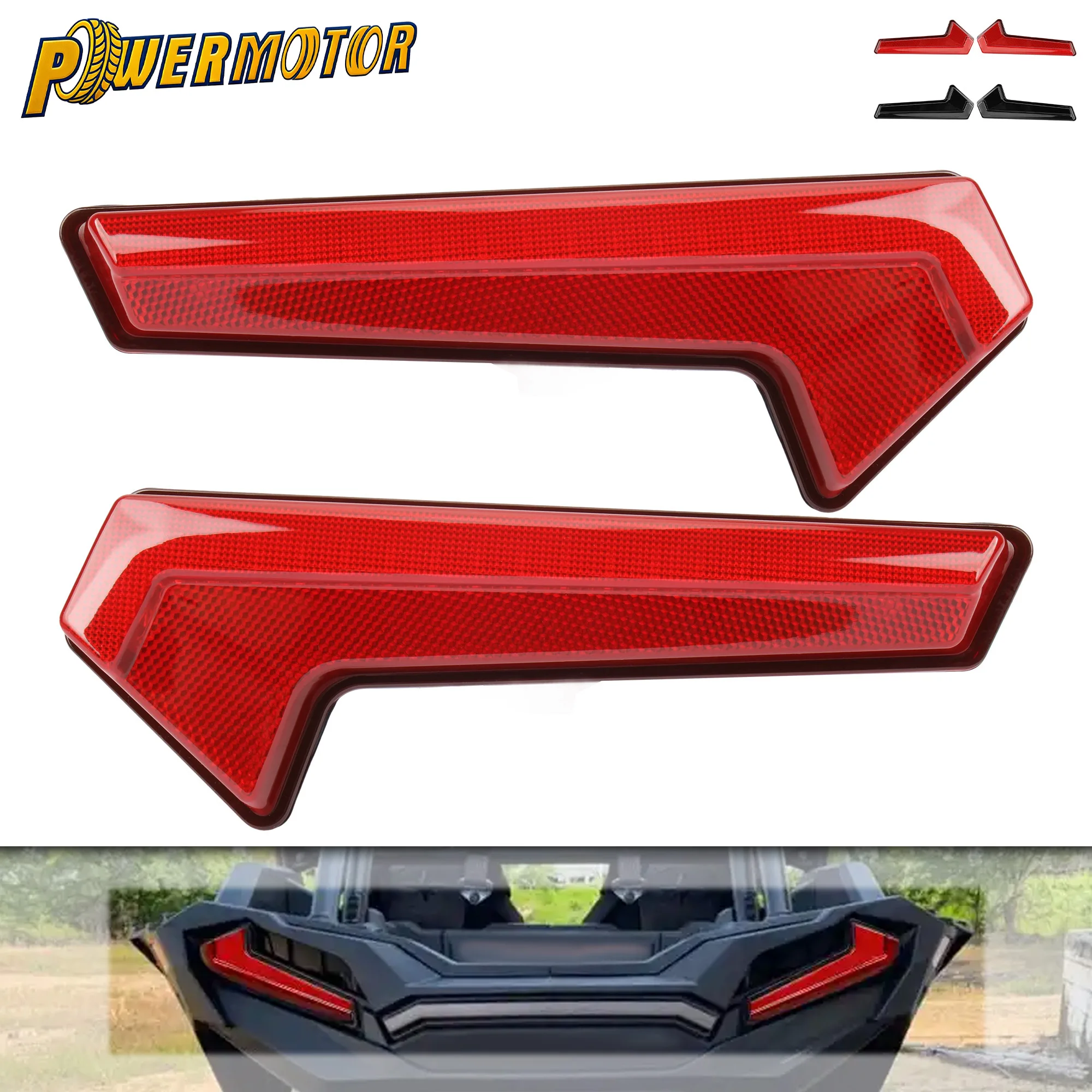 

UTV ATV LED Taillight Assembly Rear Brake Stop Lamp Tail Lights For Polaris EPS RZR XP 4 Turbo Sportsman XP 1000 2017-2020 2021