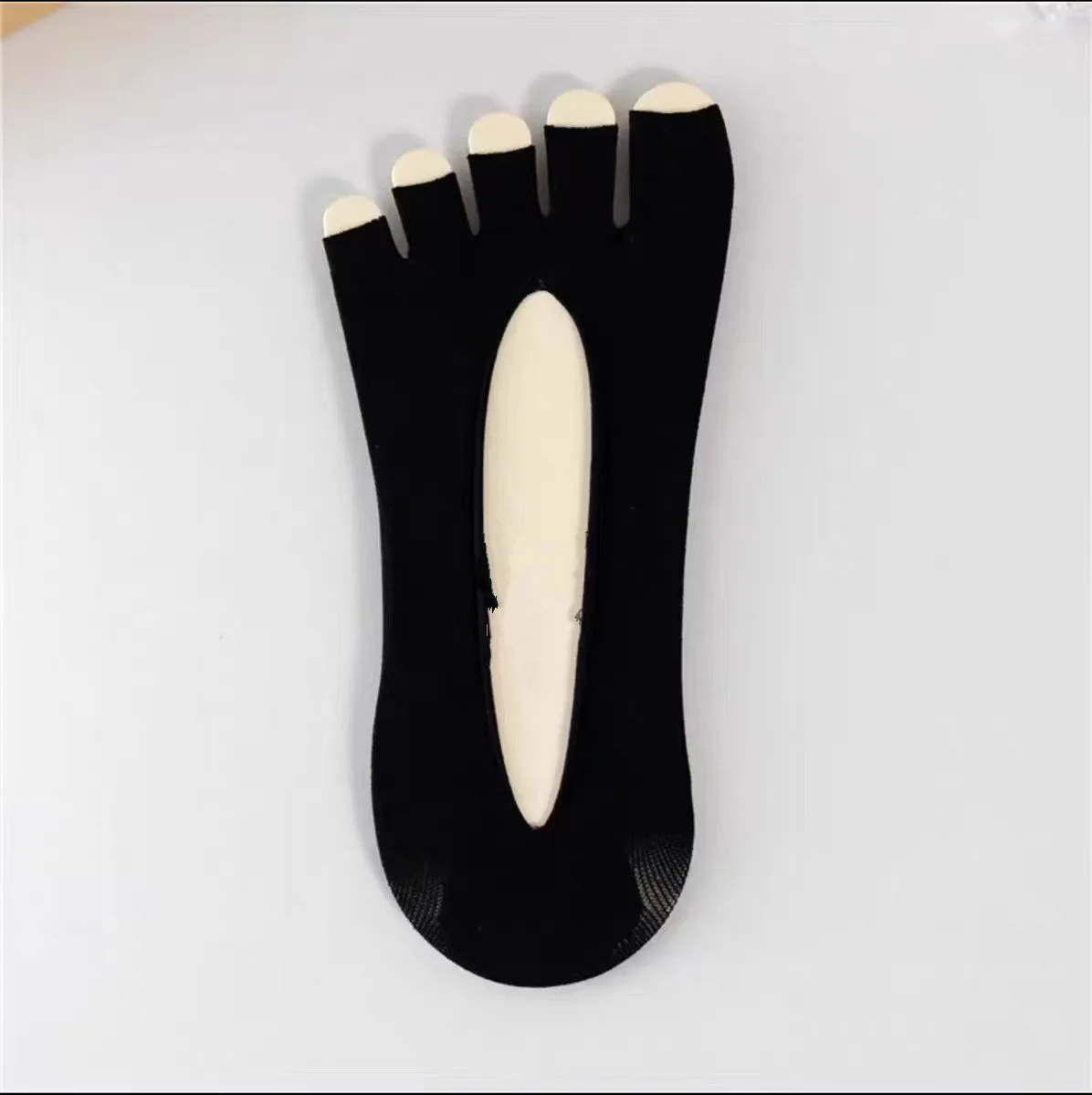 Women's Thin Five-finger Socks,Low-cut,Ultra-thin,Split-toe Five-finger Socks For Summer.