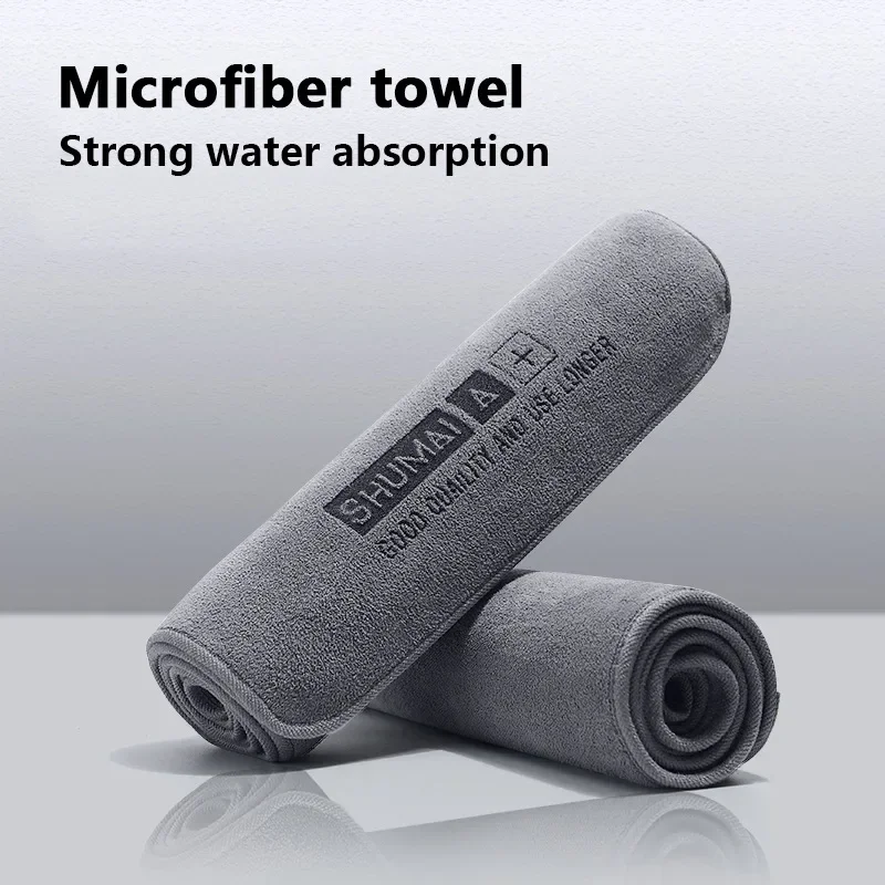 High-end Microfiber Towel Car Absorb water Cleaning Drying Cloth Hemming Car Care Cloth Detailing Wash Towel Car Cleaning