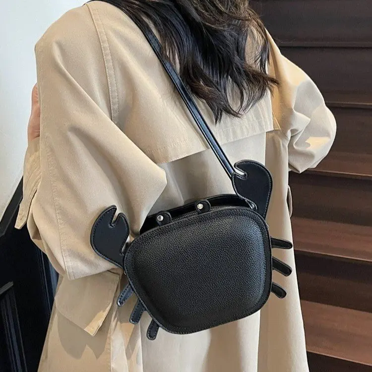 

2026 Cute Soft Leather Crossbody Bag for Girls, Vintage Quilted Multi-way Shoulder Purse, Large Capacity Tote for School Dating