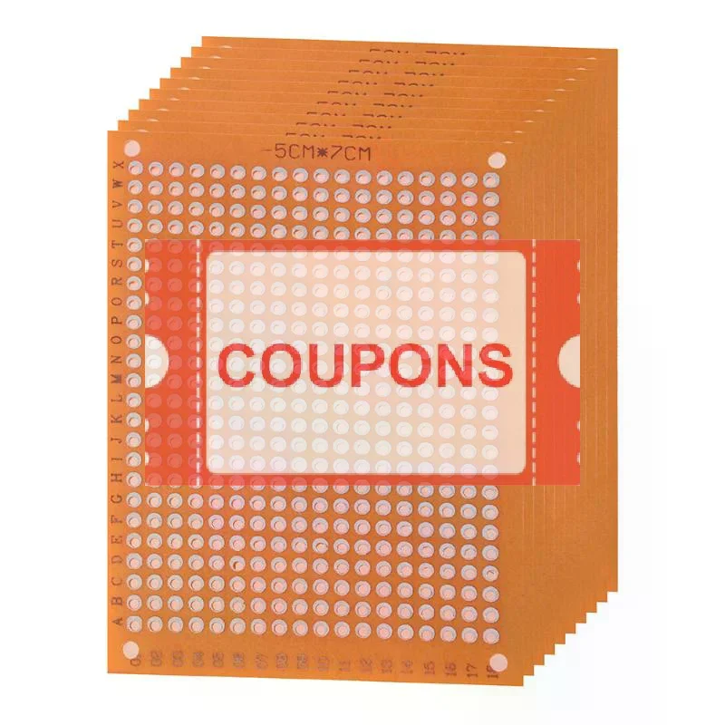 10pcs PCB Board Prototype Kit Protoboard Circuit Board Breadboards 432 Holes Perfboard Universal Printed Circuit Breadboard