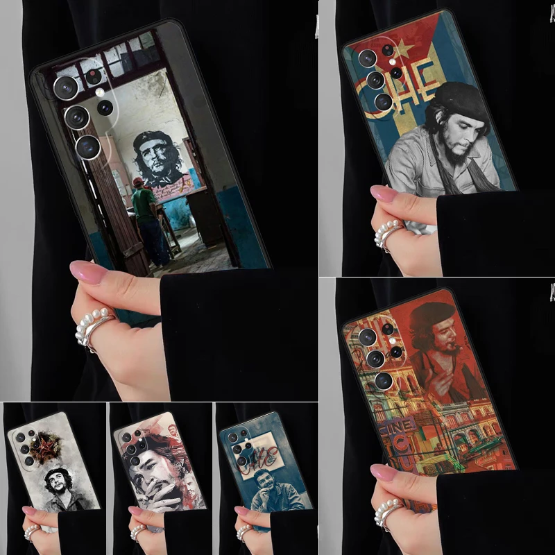 حافظة لهاتف سامسونج جالاكسي S25 S24FE S23 S22 S21FE S20 S10 Plus Ultra Note20 10Pro غطاء أسود ناعم #1