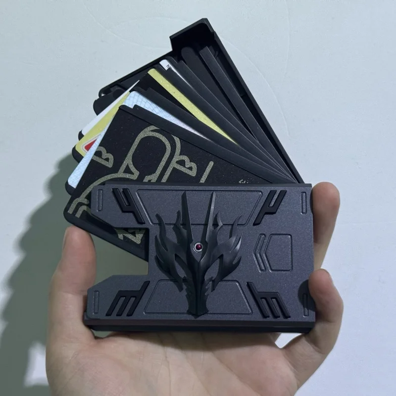 Картхолдер Kamen Rider 2026 Ryuki Ryuga: раскладной, складной чехол для ID-карт, органайзер для хранения аниме-мерча для фанатов