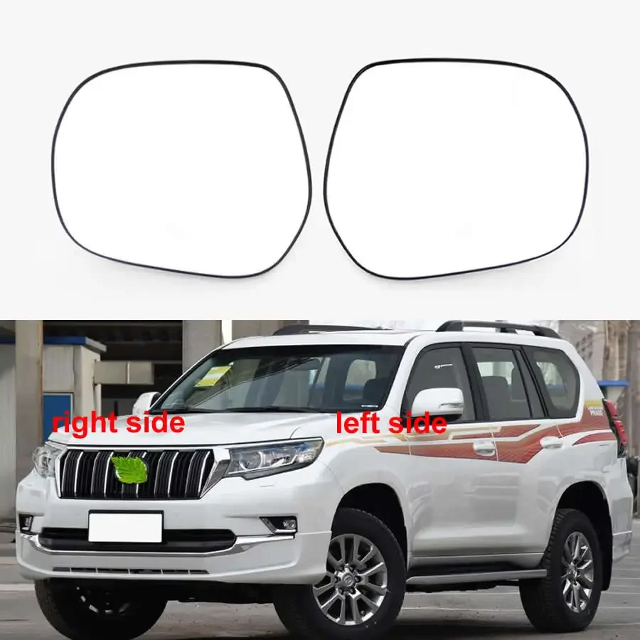 For Toyota Prado 2010 2011 2012 2013 - 2019 Car Exteriors Part Outer Rearview Side Mirror Lens Reflective Lenses Glass