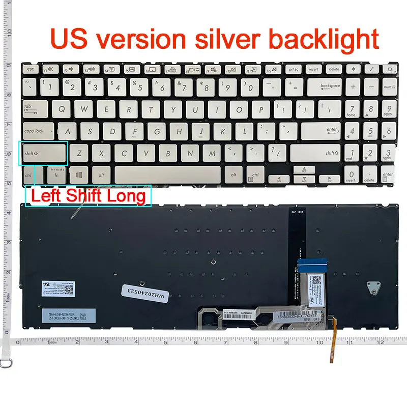 US NEW keyboard for ASUS ZenBook 15 UX533 UX533F UX533FD UX533FN UX534F English laptop