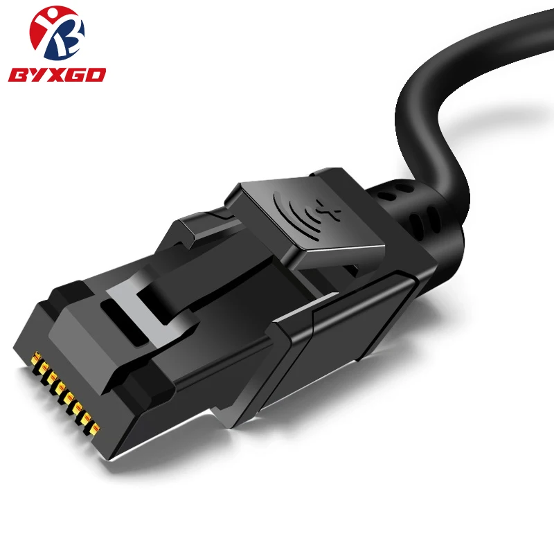 BYXGD 0.3-30m RJ45 Pure Copper Gigabit Ethernet Cable For Family/Industrial/Router/Outdoor LAN Network Cable CAT6 Patch cable