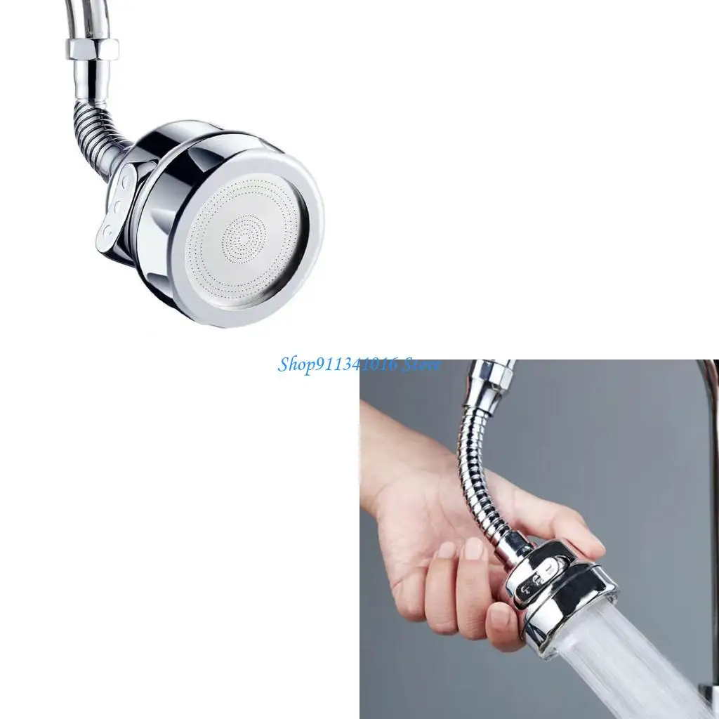 

Flexible Faucet Adapter ABS Reduces Household Water Usage