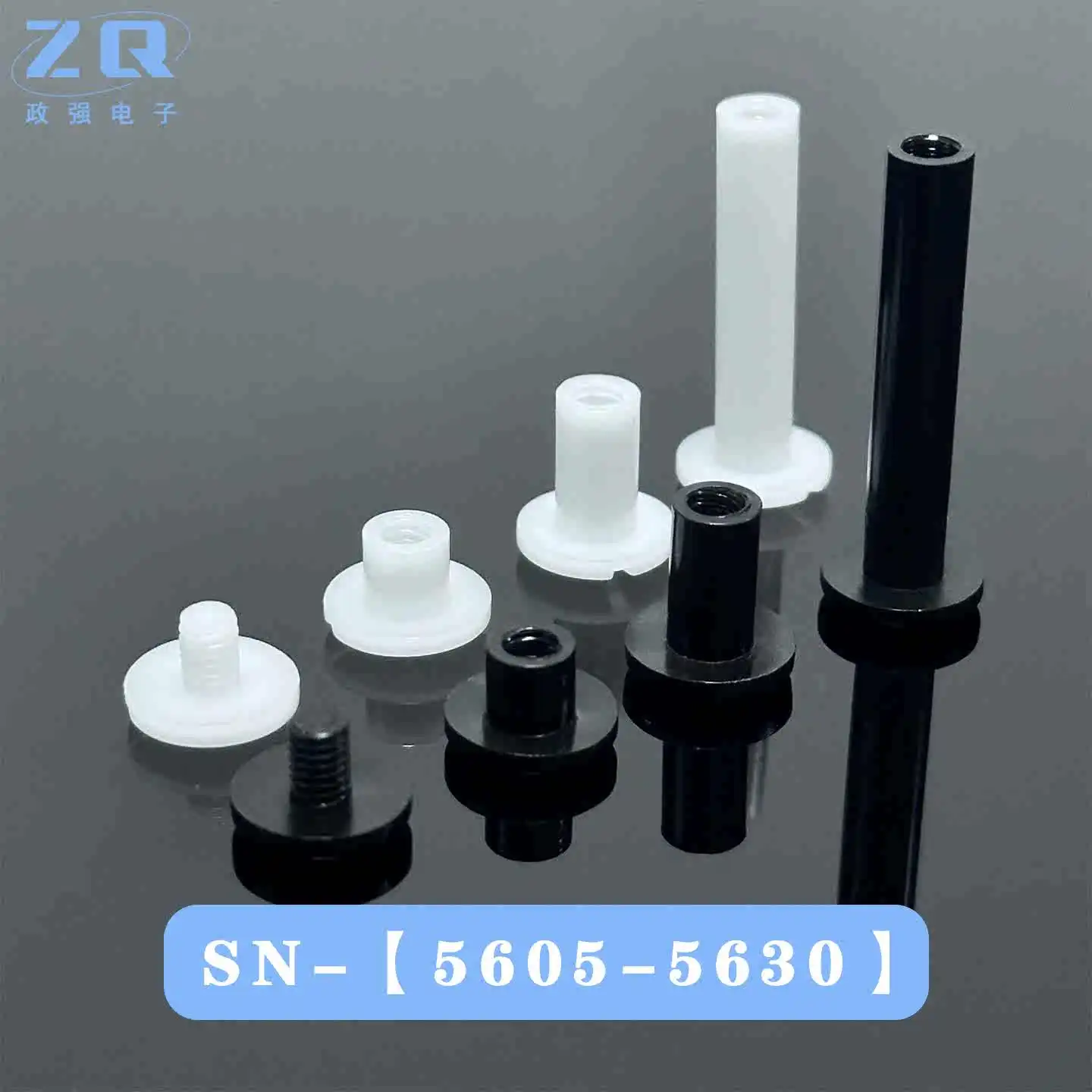 POM plastic mother and child rivets, mother and child buckles, screws, ledgers, 5.6mm diameter plastic stationery buckles