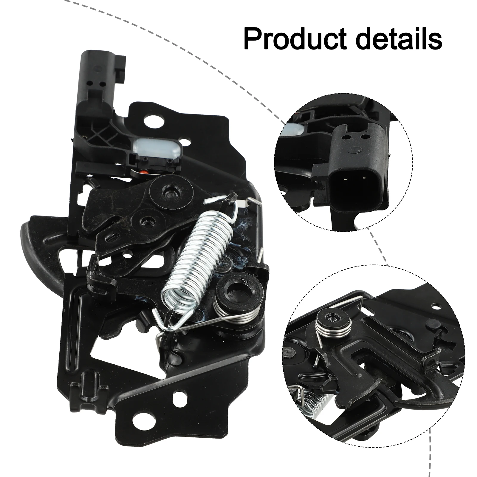 

For Ford For Transit Mk8 Bonnet Catch Latch Replacement with OEM 5236243 BM5A16700BG for Engine Compartment Protection
