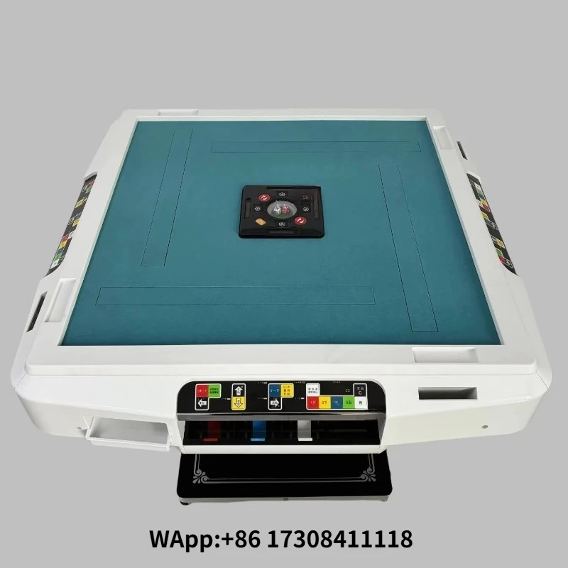 Wholesale Multi-Function Portable Four-Player Digital Keyboard Scoring Home Use Space-Saving Fully Automatic Mahjong Machine